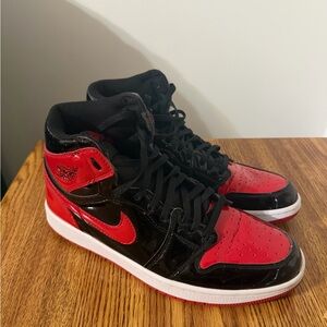 🔥 Air Jordan 1 Retro High OG "Bred Patent" - Size 13 🔥